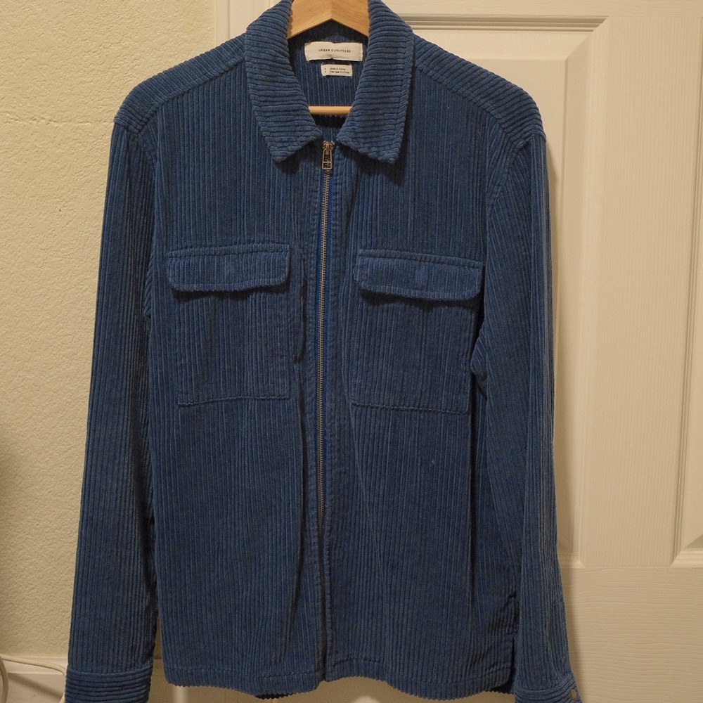 Urban Outfitters Blue Corduroy Jacket